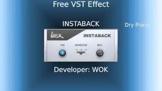 Free VST Effect - INSTABACK (Instant Reverser effect)