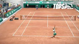 Top Spin 2K25 - Andre Agassi Vs Pete Sampras I HYPER TIE BREAK I Roland Garros (PS5)