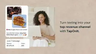 Shopify SMS Marketing That Converts | TapOnIt Overview