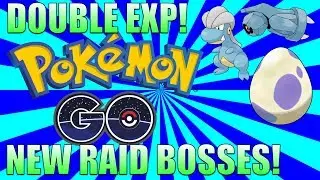DOUBLE EXP, NEW RAID BOSSES & MORE! THESE REWARDS ARE HYPE! POKEMON GO NEWS!