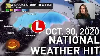 Here's the Halloween Weather Forecast Across Canada | October 30, 2020