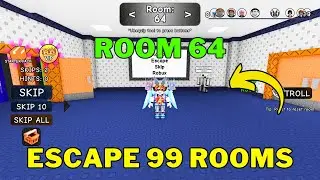 How To Complete Room 64 in Roblox Escape 99 Rooms | Stage 1