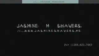 Jasmine Shavers | Demo Reel | 2018