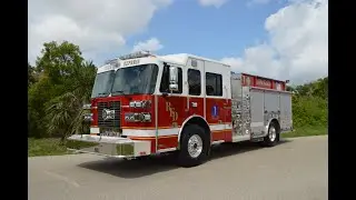 SFEV - Walk around video - Rockledge Fire Department's new Sutphen custom pumper (HS7189)- Engine 36