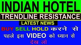 🔥INDHOTEL Ltd Share Latest News Today || INDHOTEL Share Price Target || INDHOTEL Technical Analysis|