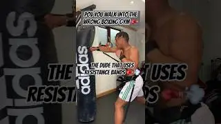 POV YOU WALK INTO THE WRONG BOXING GYM 🥊