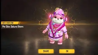 New ottero top up, how is ottero pet, got all rare items in ottero top up rewards in Freefire