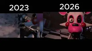 FNAF/SFM Mangled comparison