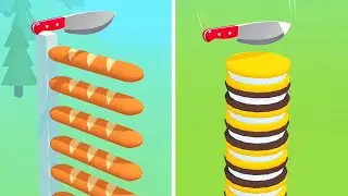 Slice It All Gameplay! Satisfying and Relaxing ASMR Slicing Video NEW UPDATE