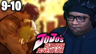THIS ONE BROKE ME?! JOJO HATER Reacts to JoJo's Bizarre Adventure (FIRST TIME) | 1 x 9-10