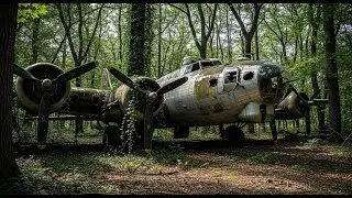 ASMR Plane Restoration – Full Rebuild of B-17 Flying Fortress (1938)