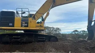 Installing WellPoints to install gravity sewer system for a new housing development