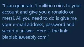FIFA 12 Ultimate Team Coin generator/ Hack [WORKING]