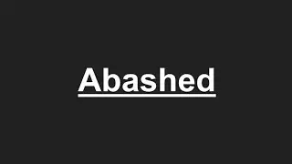 How to pronounce ABASHED BRITISH ACCENT #englishpronunciationpractice  #englishwithblue
