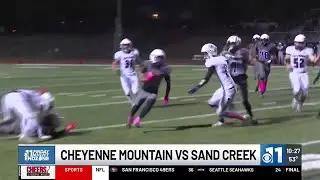 Cheyenne Mountain vs Sand Creek Colorado High School Football Highlights