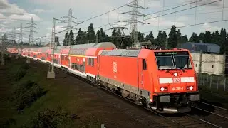 TSW5 Kinzigtalbahn - Bach to Frankfurt (DB BR 146)