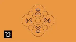 Circles and Line Art Animated GIF for Surface Pattern Designers