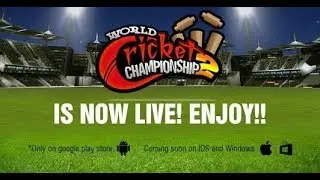 Rit gameing is live by World Cricket Championship 2 game