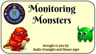 Adventures in Etymology - Monitoring Monsters