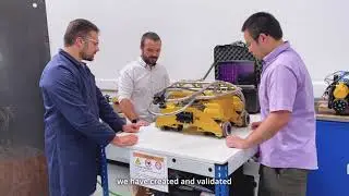 Amphibian -- a mobile robot for inspection and maintenance of large offshore assets -- by Innvotek