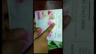 #mirabelle#facial#sheet #mask #facialathome #aloevera #rose #ytshorts #shorts #youtubeshorts #yt