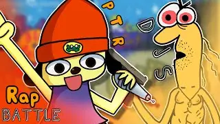 DJ Spit vs Parappa the Rapper - Rap Battle