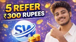 Sirf 5 Refer Karo Aur ₹300 Pao 😱 | Smart Wallet Real Trick