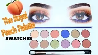 NEW Kylie Cosmetics The Royal Peach Palette | SWATCHES
