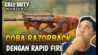 COBA PAKAI RAZORBACK DENGAN PERK RAPID FIRE | GARENA CALL OF DUTY MOBILE INDONESIA