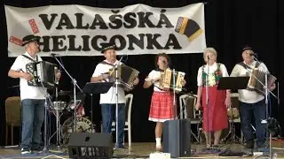 Heligonkári z Ostrého - Valašská heligonka, Halenkov 2024