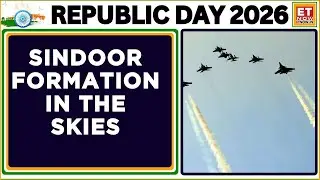 Republic Day Parade LIVE | Sindoor Formation In The Skies | Tri-Services Power on Display