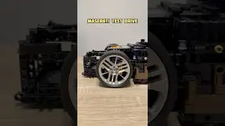 Maserati GranTurismo 1:8 Test Drive (Set by Letbricks) #technic #letbricks #maserati #rc #legorc