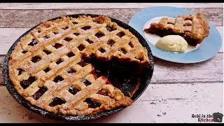 Meggyes amerikai pite vaníliafagyival
