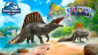 4 vs 4 BRAWL battle + Battle for Apex AMBER || JURASSIC WORLD ALIVE || V3.15