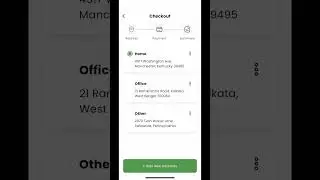 Shopping Cart and Checkout | Flutter UI
