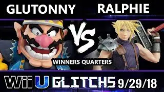 Glitch 5 Smash 4 - orKsGP | Glutonny (Wario) Vs. Ho3K | Ralphie (Cloud) Wii U Winners Quarters