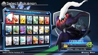 Pokk&eacute;n Tournament DX - All Characters