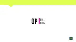 Full Form Of OP
