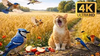 🔥 Pets Can’t Stop Watching 😺🐦 Endless Giant Birds & Calm Nature | Ultimate Cat TV 4K