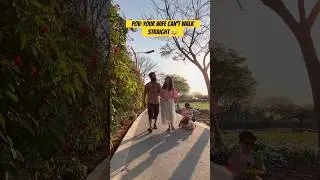 Can’t walk proper #funnyshorts #creator #husbandwifecomedy #ytshorts #comedy #fyp #stmfamily1010