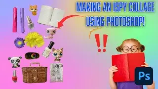 Photoshop Tricks - Create Fun I Spy Style Collages