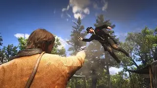 Trolling Gang Members For 10 Minutes in RDR2!