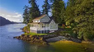 Washington Waterfront Homes For Sale | Garden Setting | Dream House | Never Miss This😲