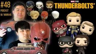 Thunderbolts* Movie, Theater Merch, & Funko Pops Review - Podcast with Mark45 (Ep. 48)