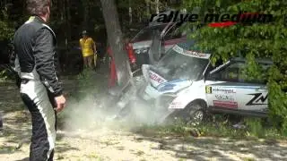 Martin Zellhofer Unfall Wechselland-Rallye 2013