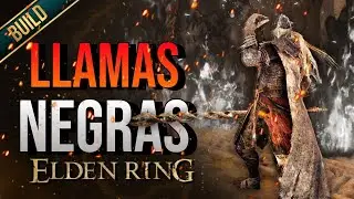 REVIENTA Elden Ring con LLAMAS NEGRAS || MEJOR BUILD de FE en #eldenring #shadowoftheerdtree