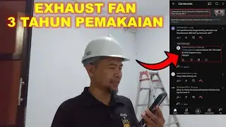 Review Exhaust Fan Mitsubishi Dan KDK Setelah 3 Tahun Pemakaian