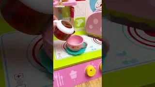 ASMR Hello Kitty Kitchen play set mini oven dimsum #asmrroleplay #asmrsounds