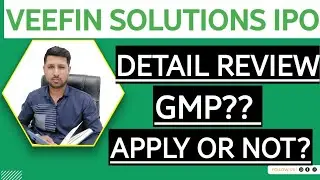 VEEFIN SOLUTIONS IPO REVIEW | VEEFIN SOLUTIONS IPO GMP | #ipo #gmp #veefin #veefinsolutionsipo