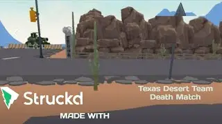 Texas Desert Team Death Match - Trailer | Game Made With Struckd 3D Game Creatorr